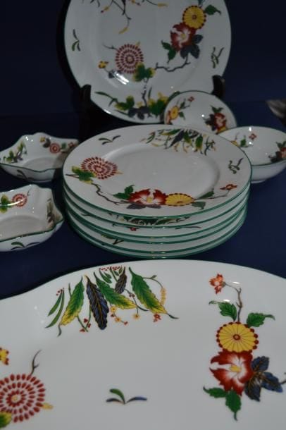 HAVILAND Limoges, modèle PUIFORCAT TAN YU....