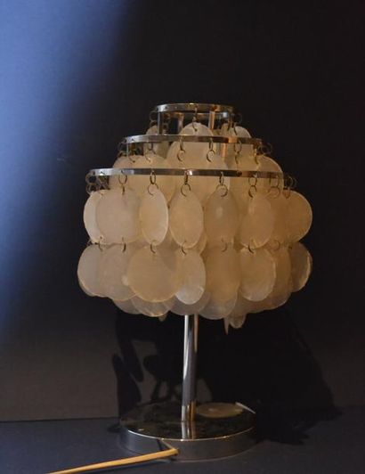Verner PANTON Lampe de table à 3 rangs de...
