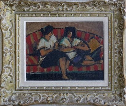 Germain BONEL (1913-2002)

Conversation 

Huile...
