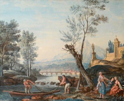 Ecole française vers 1800, suiveur de Joseph...