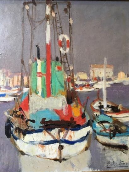 Eugène BABOULENE (1905-1994)

Le bâteau rouge

Huile...