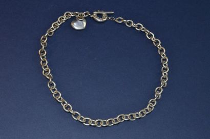 TIFFANY & CO. Collier en argent 925°/°° à...