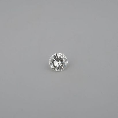 Diamant brillanté de 0,80 Ct environ. On...