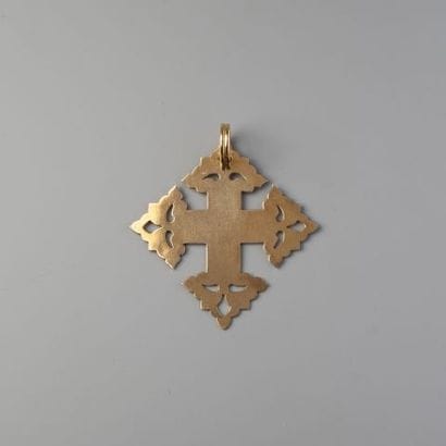 Pendentif Croix de Megève en or 750 °/°°....
