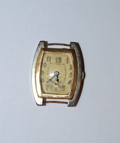 Boîtier de montre deux ors 750 °/°°, Circa...