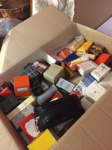 Collection de miniatures de parfum, Lanvin,...