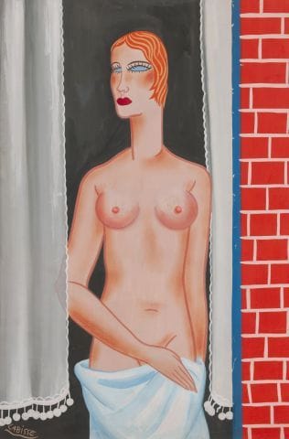 Félix LABISSE (1905-1982)
Jeune femme à la...