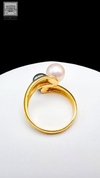 Bague Toi et Moi
Or jaune 18K 750/°°°
Poinçon...