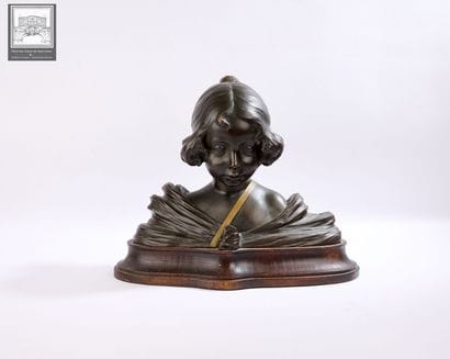Attribué à Dominique ALONZO (actif vers 1910-1930)
Buste...