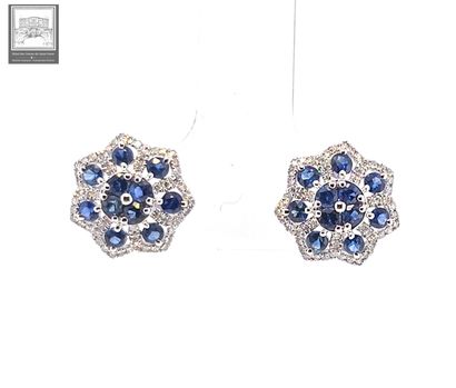 Paire de boutons d'oreilles Marguerites en...