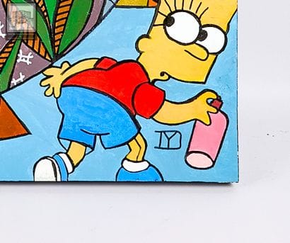 Yves DELAPLACE (1951)
Pop Art
Huile sur toile
Monogrammé...