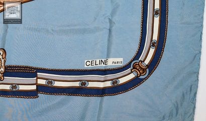 CELINE Paris
Carré de Soie 
Chasse à Courre
Dim....