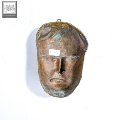 Masque d'applique Napoléon Bonaparte
Bronze...