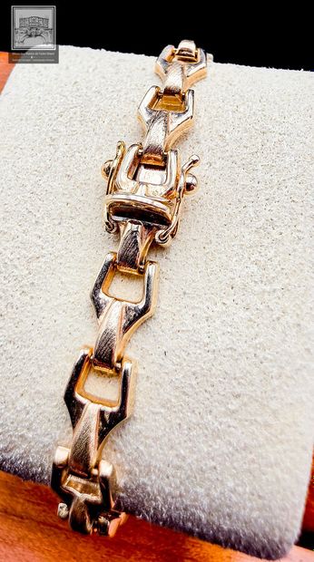 Bracelet
Or jaune 14K 585/°°°
Poids : 10.26...