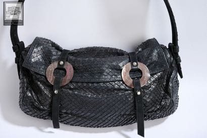 LAGERFELD GALLERY, Sac 32 cm en cuir à l'imitation...