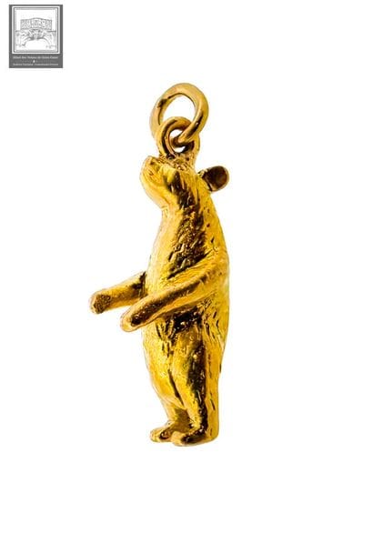 Pendentif Ours en or jaune 18K 750/°°°
Poinçon...