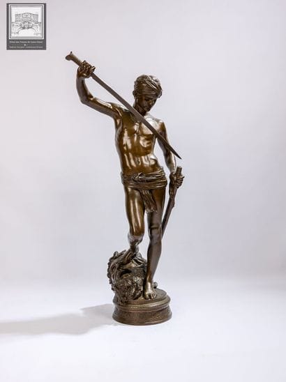 Marius-Jean-Antonin MERCIÉ (1845-1916)
David...