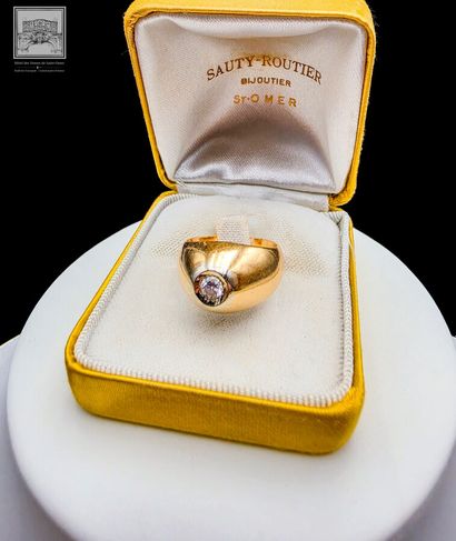 Bague chevalière or
Bague jonc en or jaune...