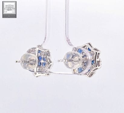 Paire de boutons d'oreilles Marguerites en...