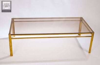 J.T. LEPELLETIER pour BRONCZ.
Table basse...
