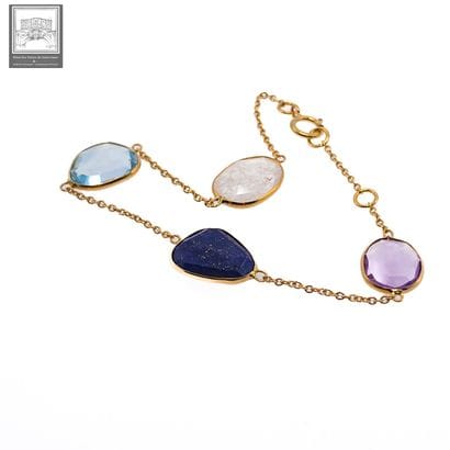 A beautiful 750°/(18K) yellow gold bracelet...