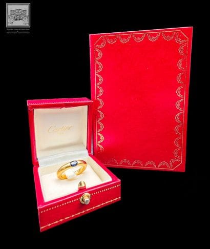 CARTIER, 
Modèle « Ellipse », Années 1992
Bague...