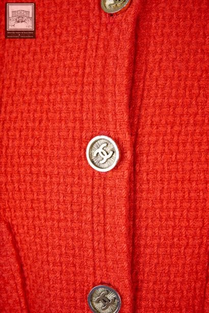Chanel Boutique - Veste légèrement épaulée...