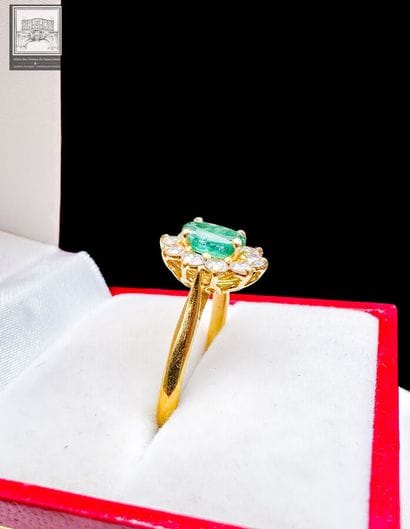 Marguerite Ring
18K yellow gold 750/°°°
Set...