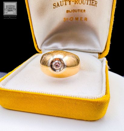 Bague chevalière or
Bague jonc en or jaune...