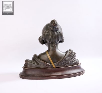 Attribué à Dominique ALONZO (actif vers 1910-1930)
Buste...