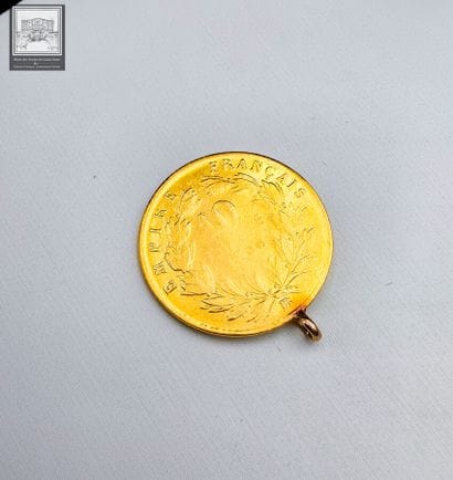 1 Pièce de 10 francs or Napoléon III année...