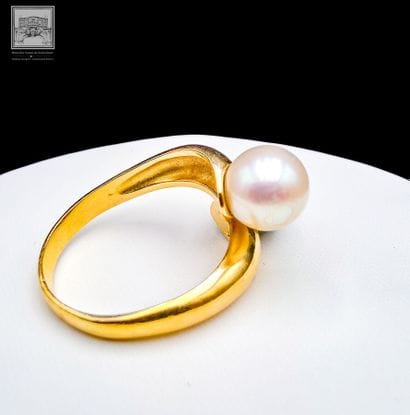 Bague Toi et Moi
Or jaune 18K 750/°°°
Poinçon...