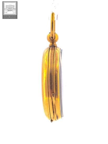 Montre de col
Or jaune 18K 750/°°° Poinçon...