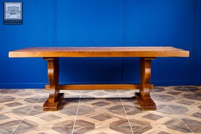 Table dite d'abbaye ou de ferme
Bois 
Dim....