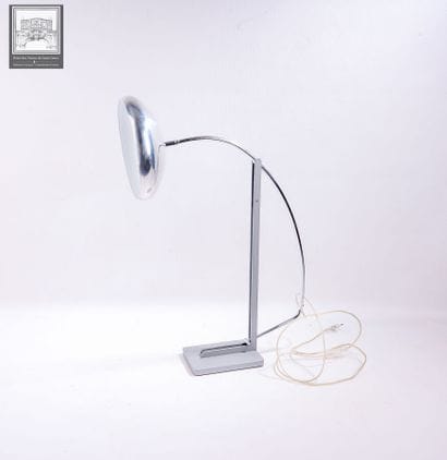 LIGNE ROSET 
Lampe à poser dite liseuse 
Inox...