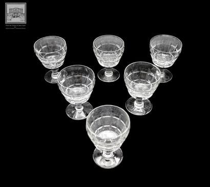 BACCARAT - Modèle Marignane 
Partie de service...