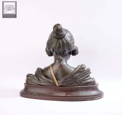 Attribué à Dominique ALONZO (actif vers 1910-1930)
Buste...