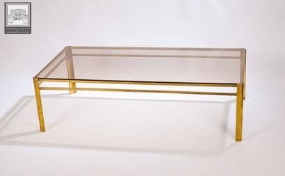 J.T. LEPELLETIER pour BRONCZ.
Table basse...