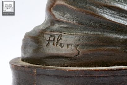 Attribué à Dominique ALONZO (actif vers 1910-1930)
Buste...