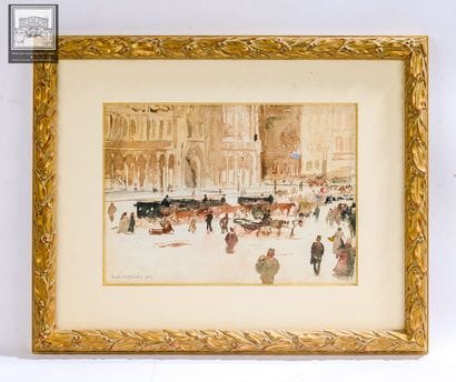 Emile HOETERICKX (1858-1923)
Place de Bruxelles...