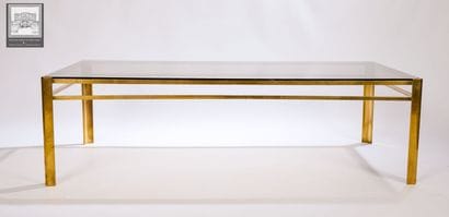 J.T. LEPELLETIER pour BRONCZ.
Table basse...