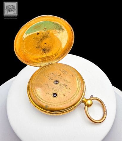 Montre à gousset
Or jaune 18K 750/°°° et...