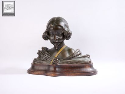 Attribué à Dominique ALONZO (actif vers 1910-1930)
Buste...