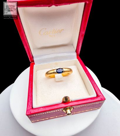 CARTIER, 
Modèle « Ellipse », Années 1992
Bague...