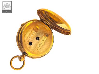 Montre de col
Or jaune 18K 750/°°° Poinçon...