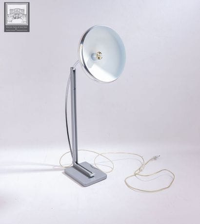 LIGNE ROSET 
Lampe à poser dite liseuse 
Inox...