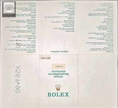 ROLEX
Oyster Perpetual Submariner Date -...