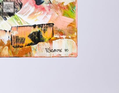 POIGNYES Patrick (XX-XXI) 
Composition Abstraite
Gouache...