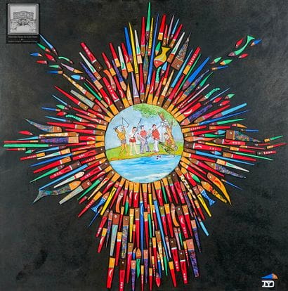 Yves DELAPLACE (1951)
La pêche 
Technique...