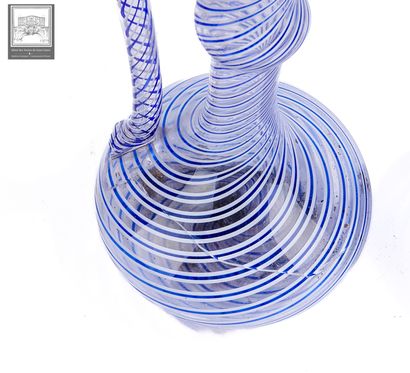 Paire de verseuses
Verre à décor de spirales...